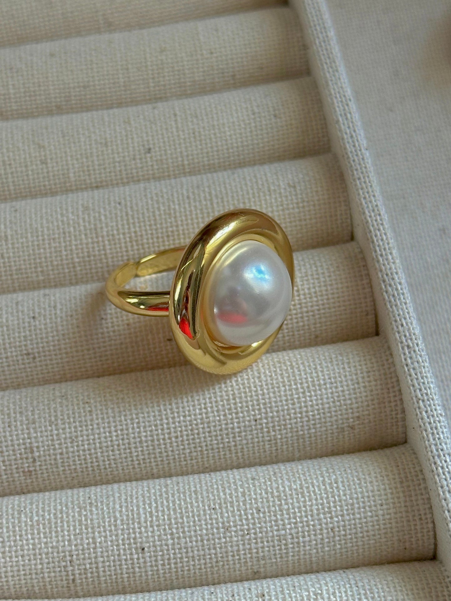 Ola Blanca, ajusta, baño 14K