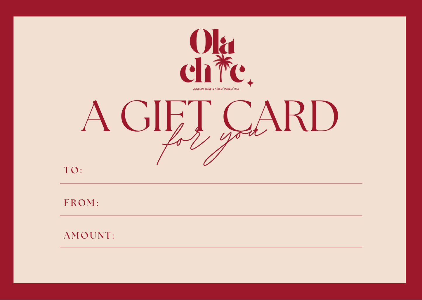 gift card
