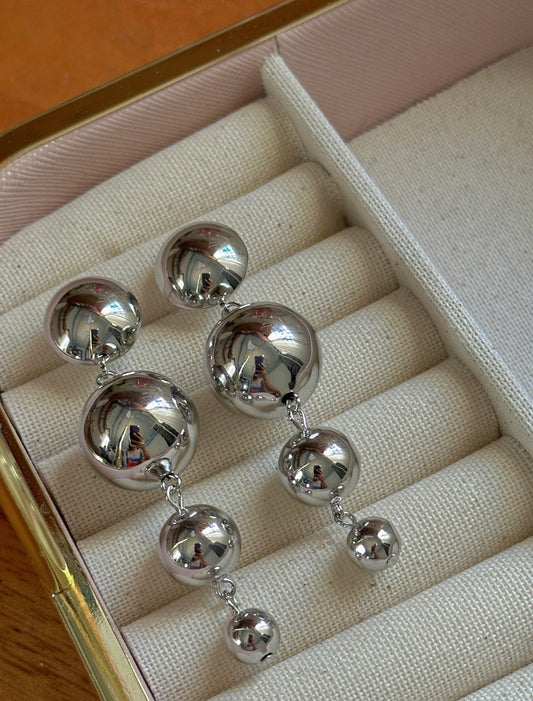 Drops silver 1 baño 18K