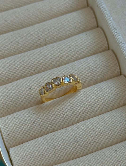Diamantitos en Corazones ajustable