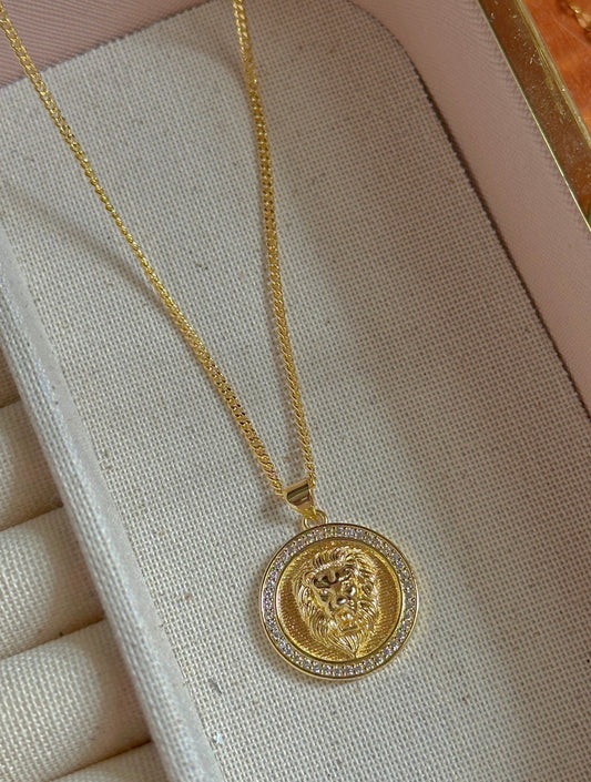 El león, baño 18K